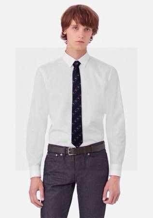 Men's tie series, rare counter classic theme animal bee embroidery, showing exq - Click Image to Close