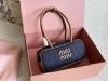Comes with boxSize: 28*12Cm Miumiu bowling briefcaseMiu is here to grab the mon