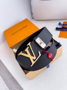 Product Name Lv..Louis..Vuitton Belt Original Model Buckle Classic Pure Steel Ma
