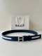 Special Bally Men's Belt Width 3.4Cm This Model Is Made Of Imported Cowhide On T