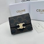 Celine 16331 Color: Black Print Size: 11*10*5 New Arc de Triomphe 2-piece set, C