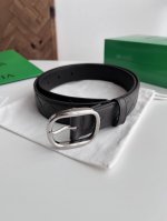 -Bv 2025 latest men's braided belt, handmade Intreccio large grid woven Italian