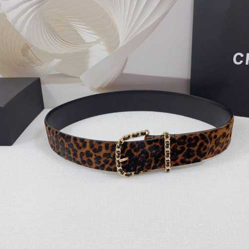 5.0Cm Chanel Belt, Double-Sided Top-Grain Cowhide Leather, Length: 75.80.85.90.9