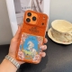 Starry Orange Series "Get Rich Quick" Hermes Phone Case Model: To avoid model er