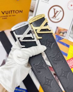 Belt: Louis Vuitton Top-Tier Replica - Belt: 100% Imported Original Top-Grain C