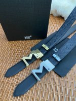 Product Name: Montblanc Original Single Material: Original Single Cowhide Belt 1