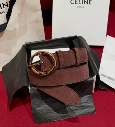 Arc de Triomphe new women's belt This one is made of cow leather Twin Triomphe b