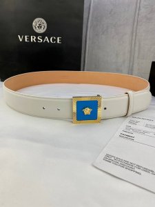 Width 4.0 Cm Versace This Fashionable Plain Weave Belt Is Crafted From Soft Calf