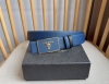 Prada's latest collection. This buckle-style belt is part of a versatile accesso