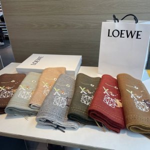 New Arrival! Loewe's new shawl and scarf. A rare and gentle color scheme, unders