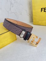 Product Name: Fendi Belt Original Model: Buckle, Original Classic Pure Copper Bo