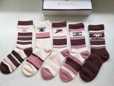 Special Chanel Little Xiangxiang Grandma Women's Long Cashmere Socks Cashmere Ma