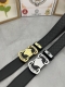Product Name: Versace (Ddd) Material: 100% top-grain cowhide belt, guaranteed ge