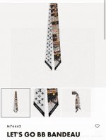 Lv Let's Go Bb Headband! The colorful trunk pattern alludes to Louis Vuitton's t