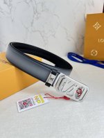 Product Name: Louis Vuitton Belt Original Automatic Buckle Belt Model: Automati