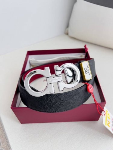 Product Name: Ferragamo Belt, Genuine Leather, Original Design Model: Buckle, Cl
