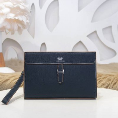 Hermes - Hermes' latest men's clutch is made of original calfskin leather with