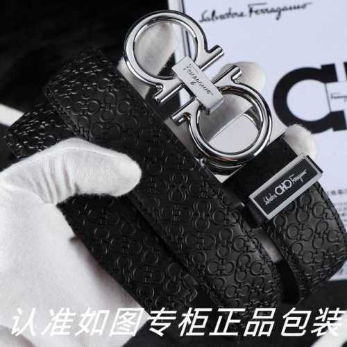 Belt: Original Ferragamo leather, Ddd. Belt: 100% top-grain cowhide, guaranteed