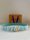 Special 4.0-Inch-Wide Lv Aqua Double-Sided Belt Introduces A Touch Of Realism To