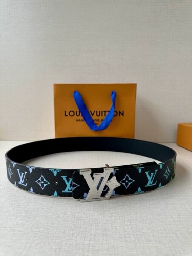 The Louis Vuitton Initiales 4.0 wide belt features a refreshed iconic design, pr