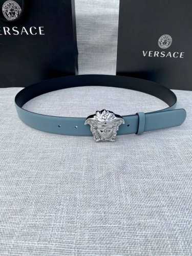 Width: 3.0 Cm Versace This Plain Weave Belt Features The Iconic Versace Medusa H