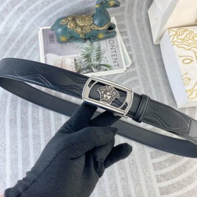 Versace Special Leather Belt Automatic Belt Series, Original Factory Premium Sta