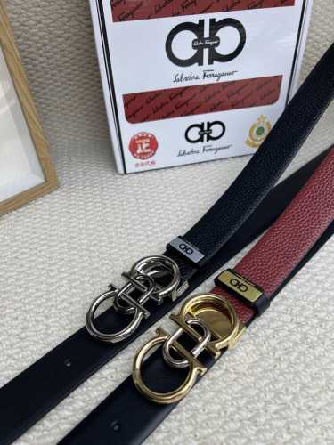 Product Name: Ferragamo Original Material: 100% top-grain cowhide belt, guarante