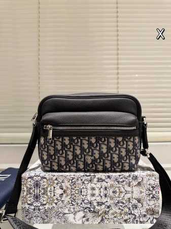 Cowhide version Dior Oblique Safari men's messenger bag A perfect commuter bag f - Click Image to Close