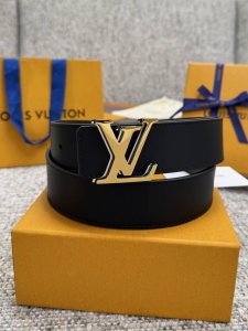 Louis Vuitton LV belt, double-sided plain weave series, original factory hardwar