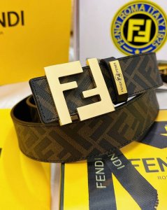 Belt: Fendi. Top-tier original replica. Belt: 100% imported top-grain cowhide, g