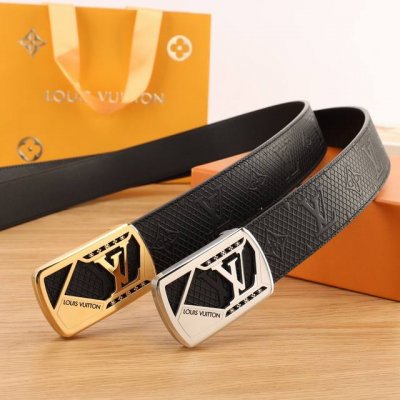 Special Lv 3.8-Inch Wide Premium Stainless Steel Plate Buckle, Paired With Itali