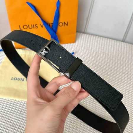 Original packaging L0Uis Vuitt0N This season's new men's belt is 35mm wide and - Click Image to Close