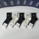 Specially packaged Dior new mid-length slouch socks! Five pairs per box, same st