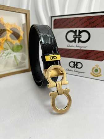 Product Name: Ferragamo Original Material: 100% top-grain cowhide belt, guarante - Click Image to Close