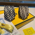 Fendi popular tie for men, rare and ideal choice to show exquisite craftsmanshi
