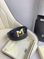 Montblanc width 3.5cm using top layer cowhide boutique pin buckle free cut busin