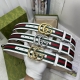 Special Gucci Fashion Classic Style! Color: White, Size: 3.8 Cm, Strap Body Made