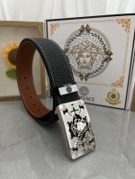 Product Name: Versace Material: 100% top-grain cowhide belt, guaranteed genuine