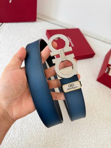 Product Name: Ferragamo Belt, Original Single Belt Model: Hook, Classic Buckle M