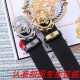 Product Name: Versace. Original Single Material: 100% Top-Grain Cowhide, Guarant