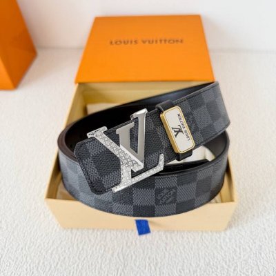 Product Name: Lv..Louis..Vuitton Belt Original Model: Buckle, Classic Pure Steel
