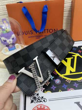 Product name: Lv..Louis..Vuitton original Material: original cowhide belt, 100% - Click Image to Close