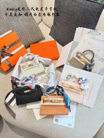 Upgraded version of the cowhide Mini Kelly 2nd generation Full set of packaging