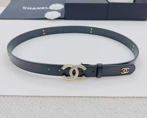 3.0Cm Chanel Official Website New Double-Sided Original Calfskin Length 75.80