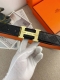 Hermes Special Leather Belt Series Original Hardware Boutique Stainless Steel Bu