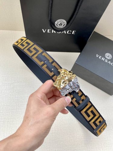 Belt Width 3.8 Cm Versace This Satin Belt Features A Casual Style With The Iconi