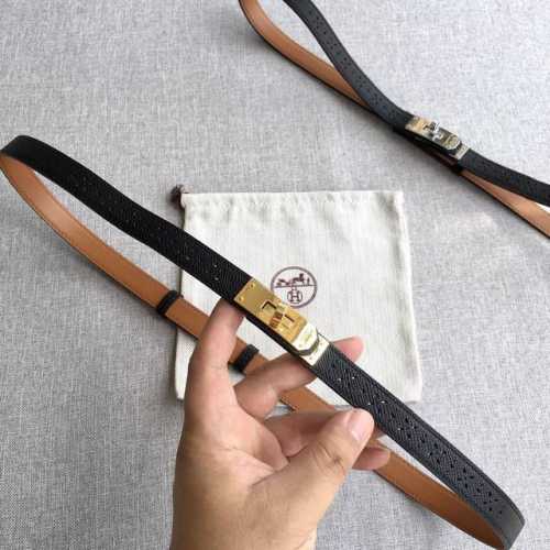 Hermes Counter Hit Women's Kelly Waist Width 1.8Cm Double-Sided First Layer Orig