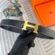 Hermes Special Leather Belt Series Original Hardware Boutique Stainless Steel Bu