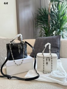 Chrome Hearts. I fell in love with this calfskin bucket bag at first sight. It'