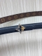2.0 width, new style of the season, double-sided belt with imported cowhide on o